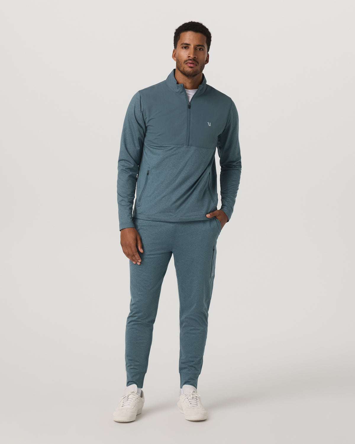 Vuori Sunday Performance Jogger 28" Blue Sea Heather Joggers