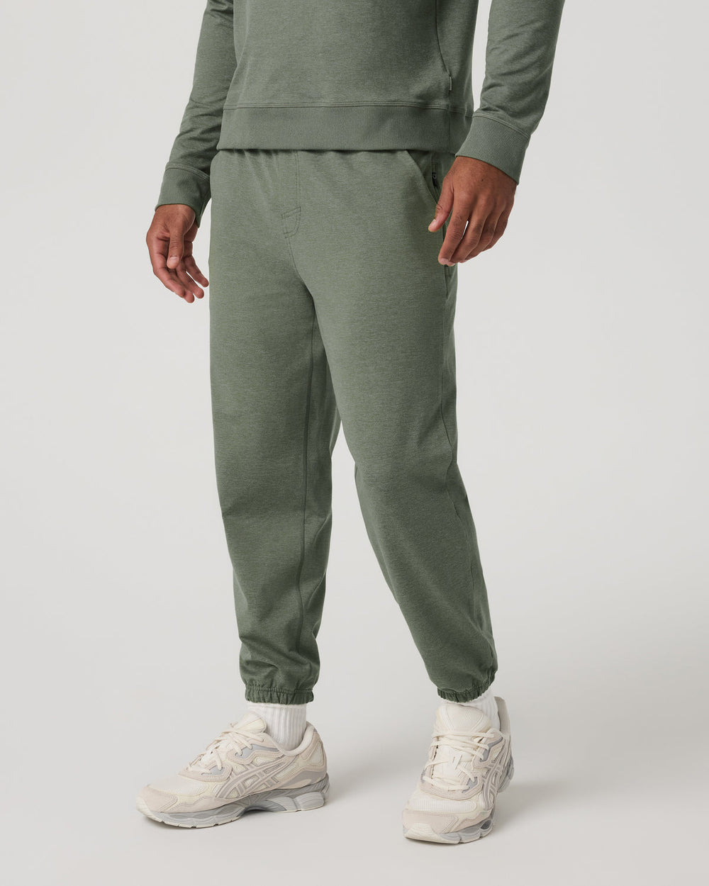 Vuori Coronado Sweatpant Men's Light Oregano Heather Pants