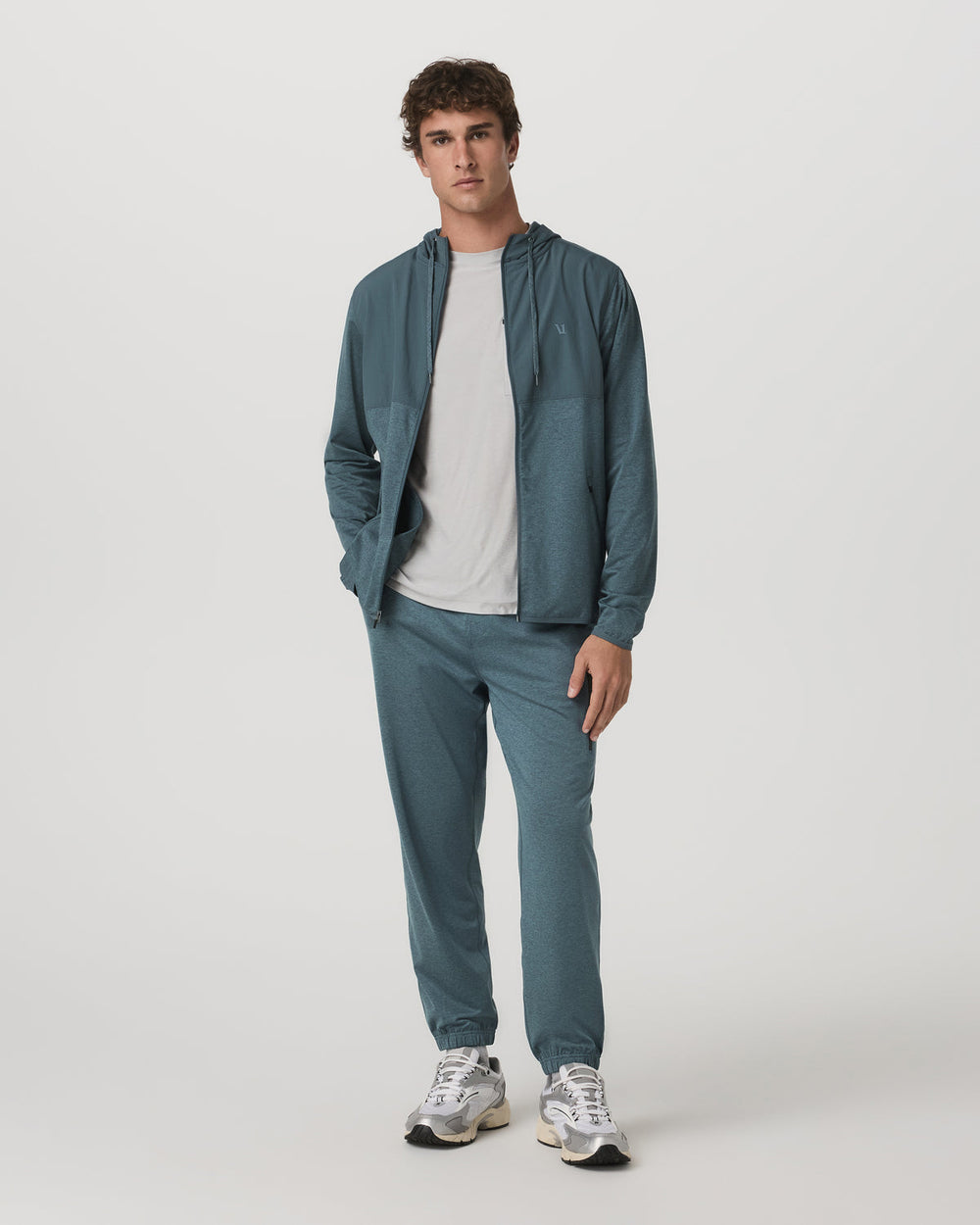 Vuori Men's Sunday Performance Sweatpant Blue Sea Heather