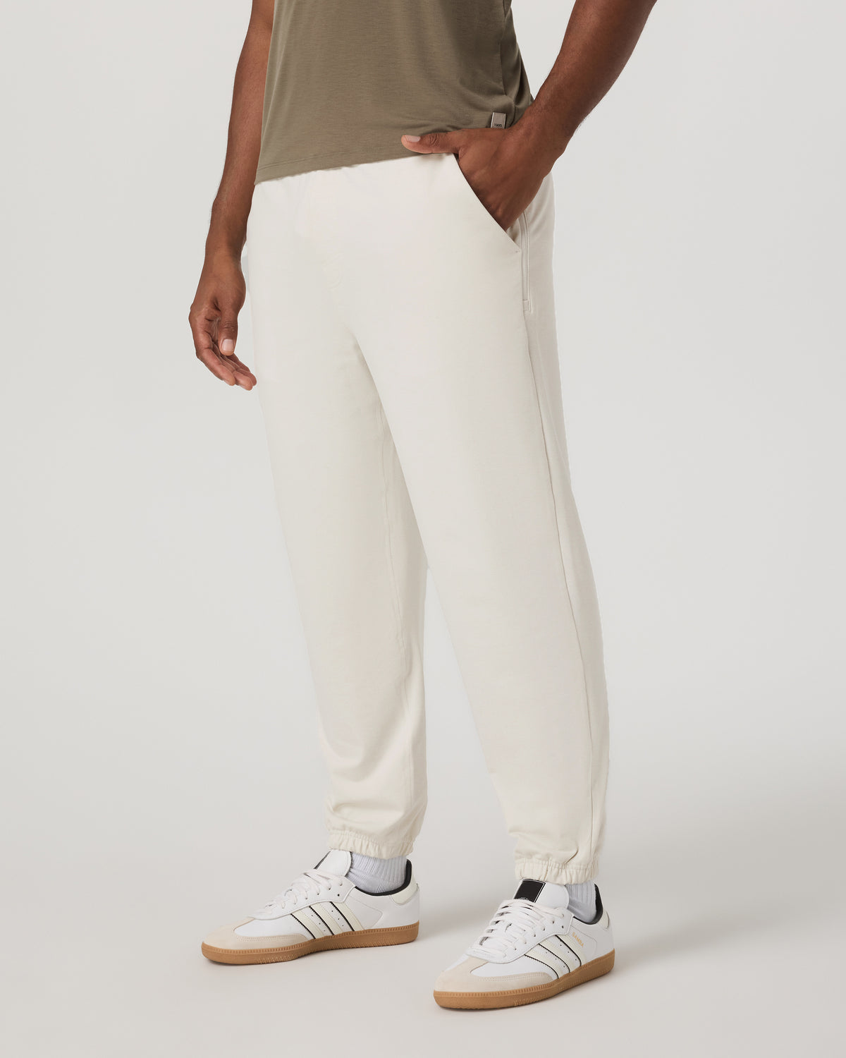 Vuori Coronado Sweatpant Men's Ivory Heather Sweatpants
