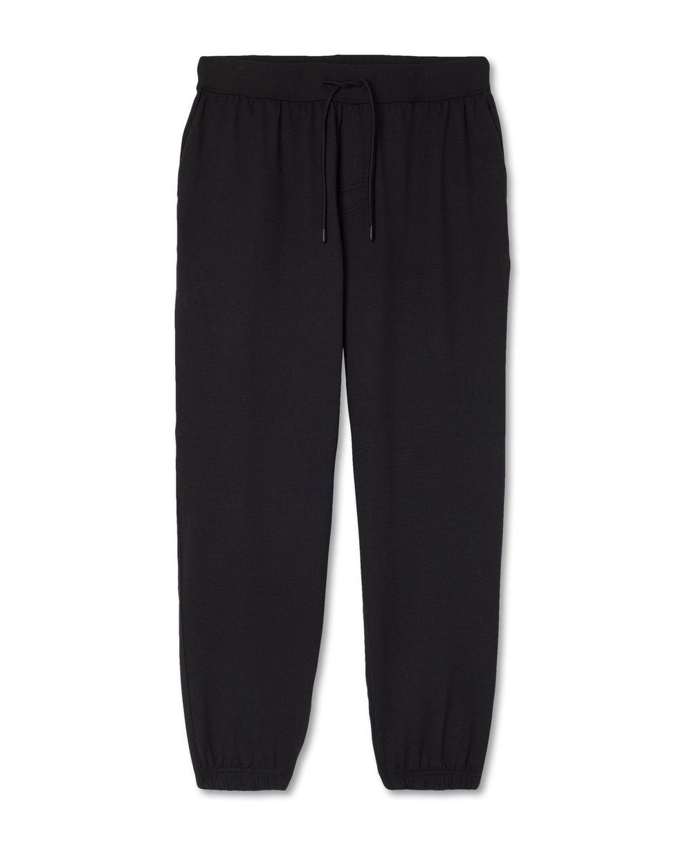 Vuori Men's Coronado Mixed Media Sweatpant 28" Black Heather