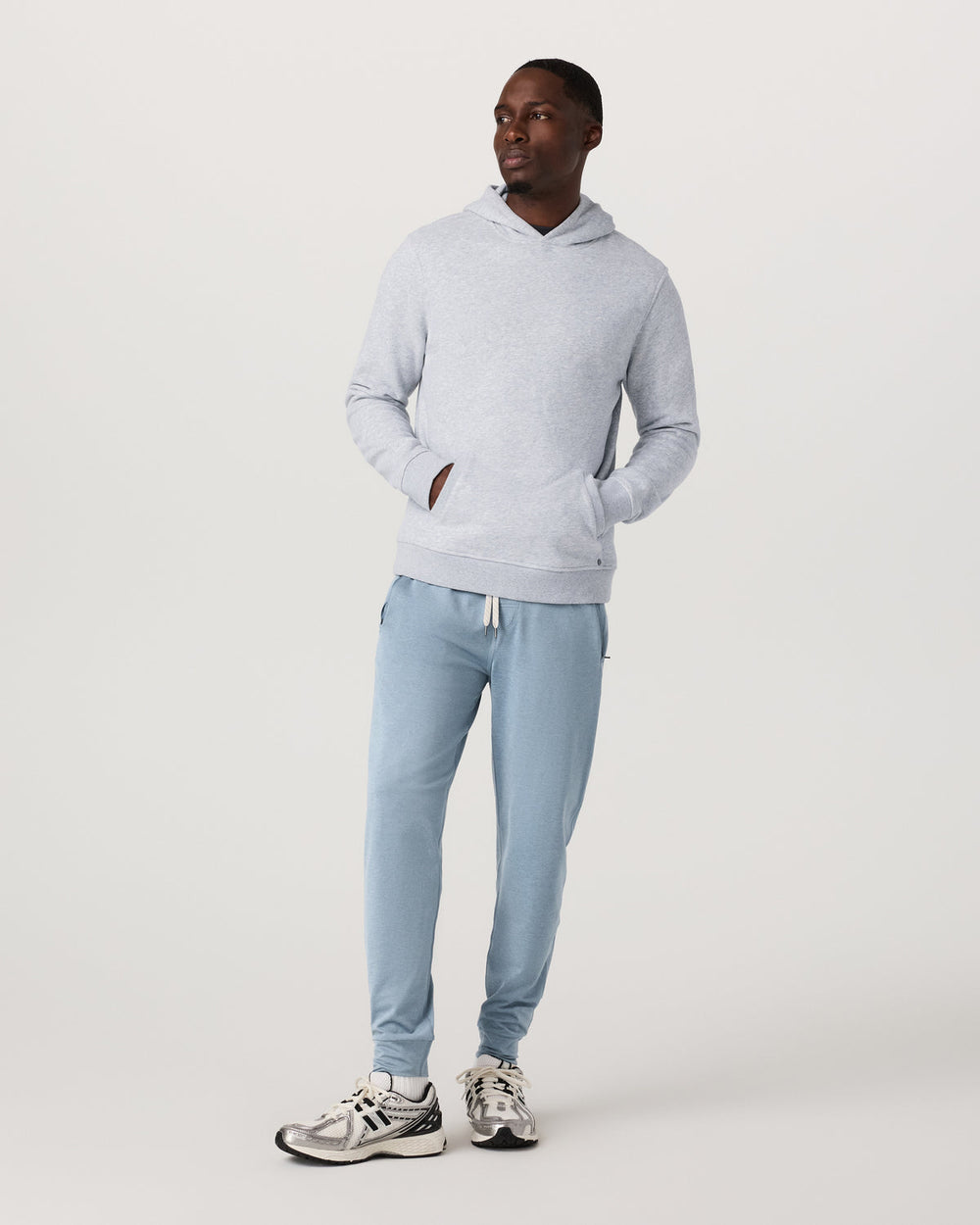 Vuori Ponto Performance Jogger 30" Men's Flint Heather Jogger