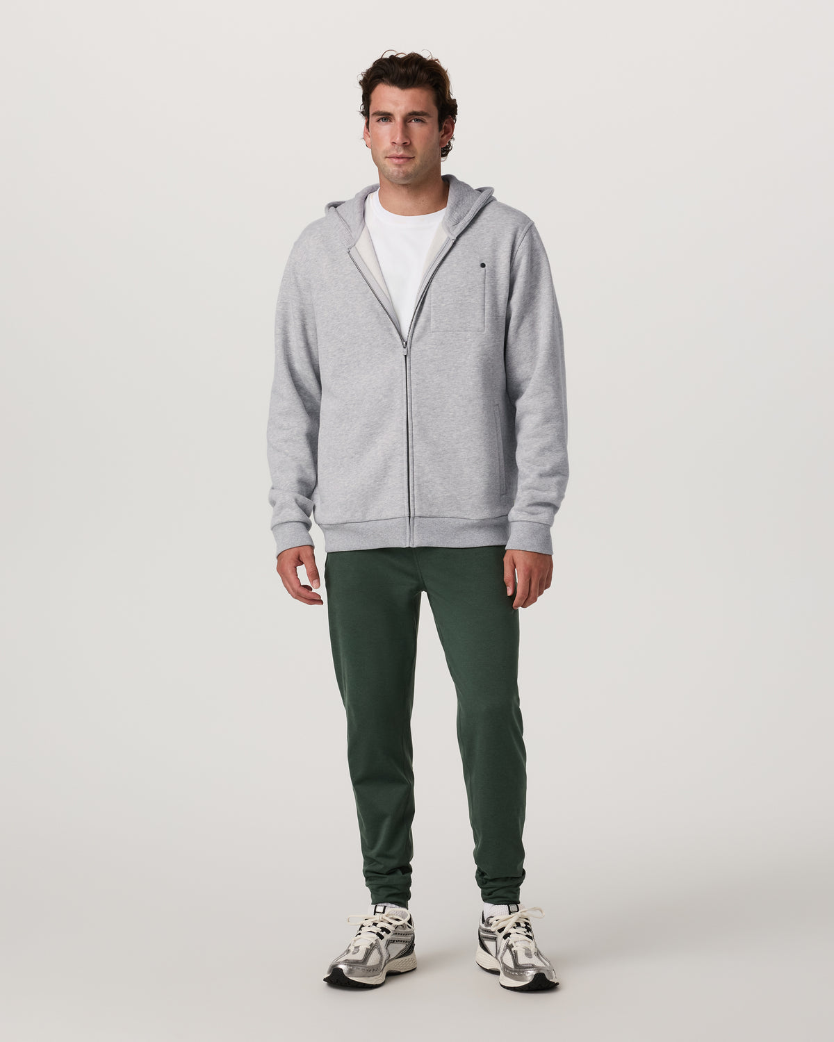 Vuori Men's Ponto Performance Jogger 30" Spruce Heather