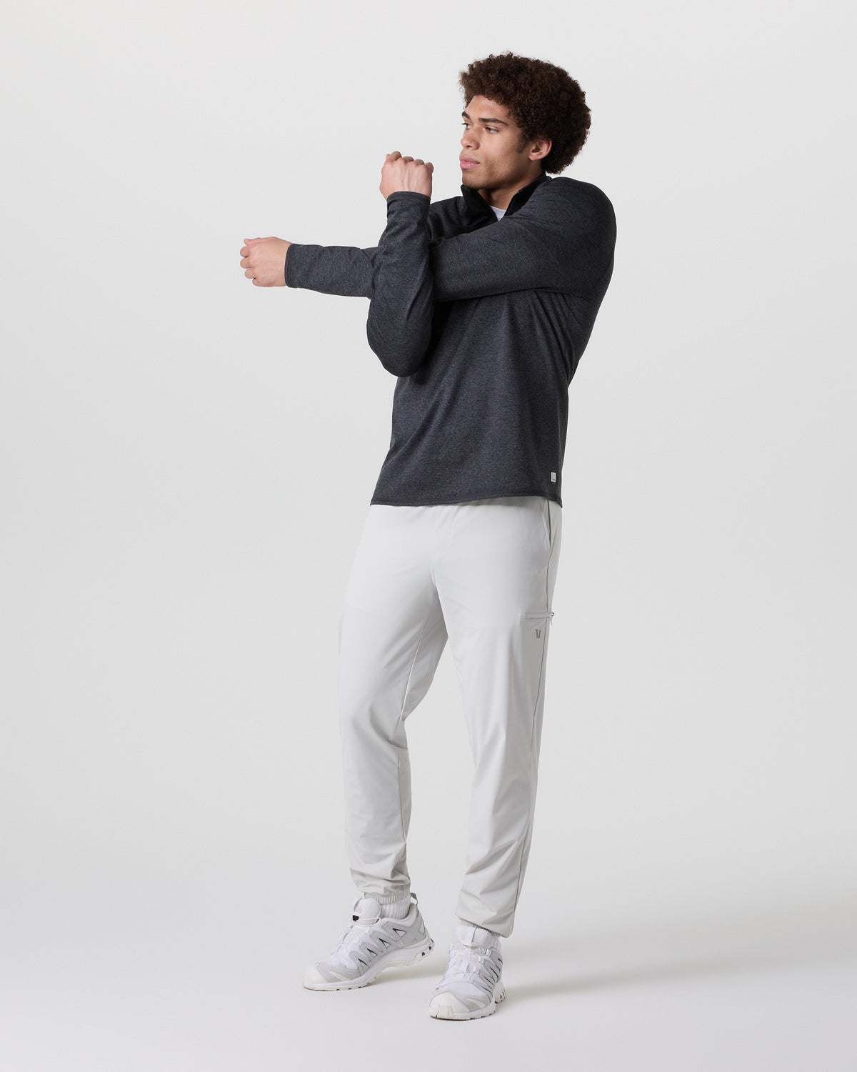Vuori Fleet Sport Jogger Men's Sky Grey Lightweight Joggers