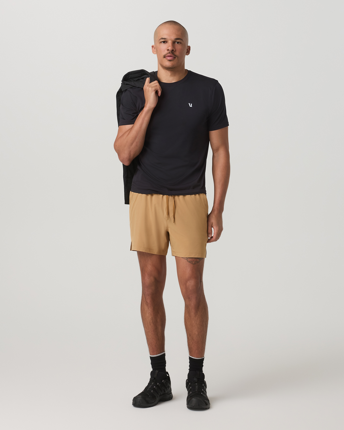 Vuori HardKore Short Lined 5" Men's Burlap Performance Shorts