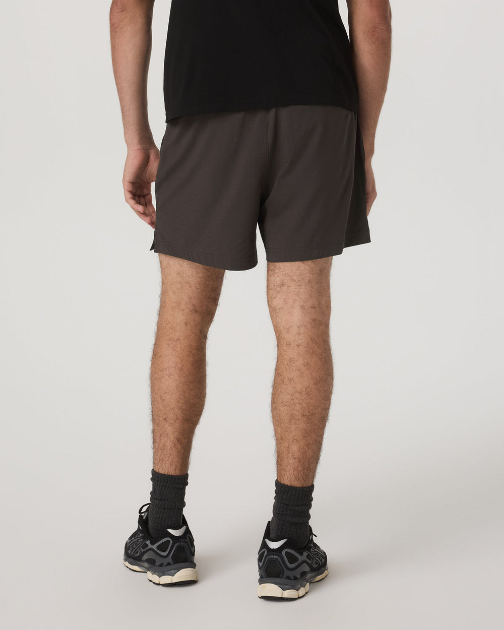 Vuori HardKore Short Lined 5" Men's Carbon Performance Shorts