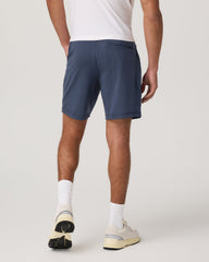 Vuori Ponto Performance Short 7" Men's Azure Heather Shorts