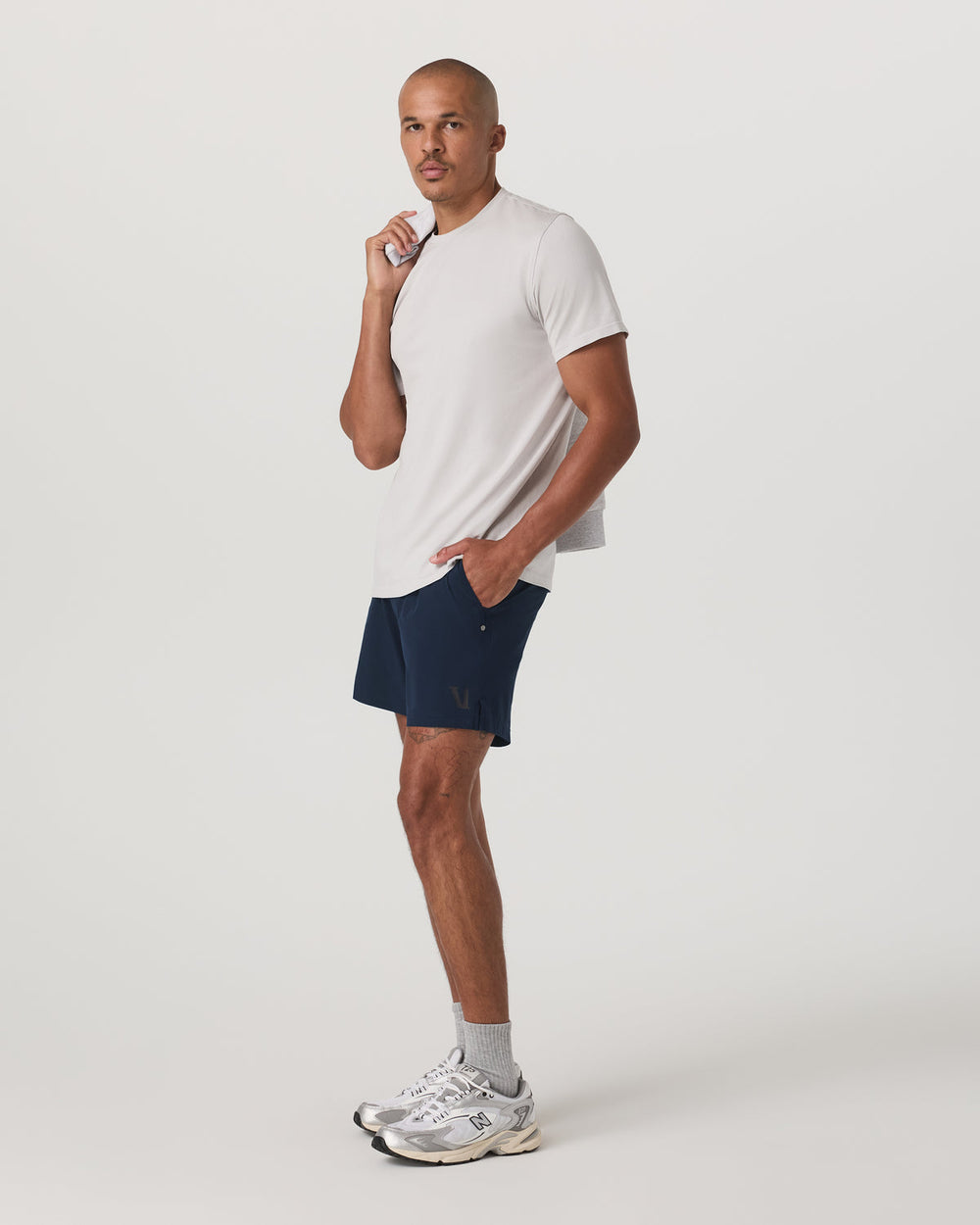 Vuori HardKore Short Lined 5" Men's Ink Performance Shorts