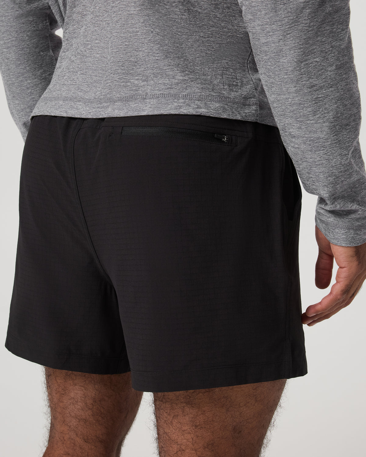 Vuori HardKore Short Lined 5" Men's Black Performance Shorts