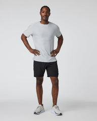 Vuori Kore Short Unlined 7" Black Unlined Athletic Shorts