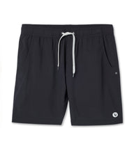 Vuori Kore Short Unlined 7" Black Unlined Athletic Shorts