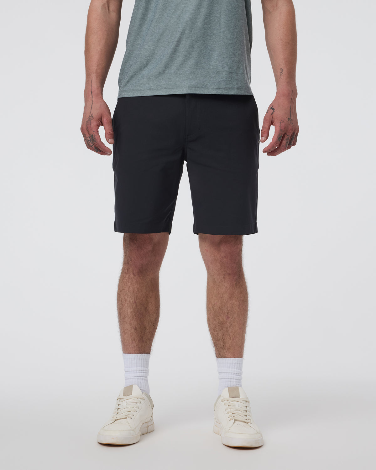 Vuori Meta Short 8" Black Chino Shorts
