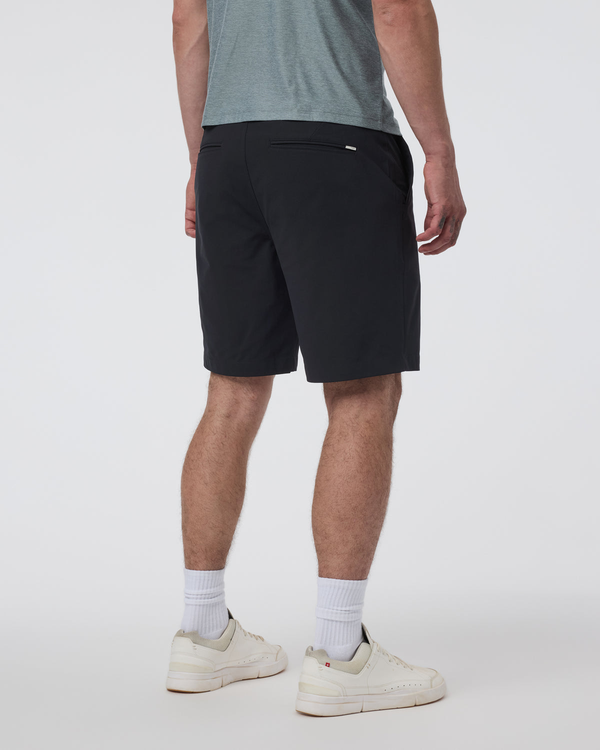 Vuori Meta Short 8" Black Chino Shorts
