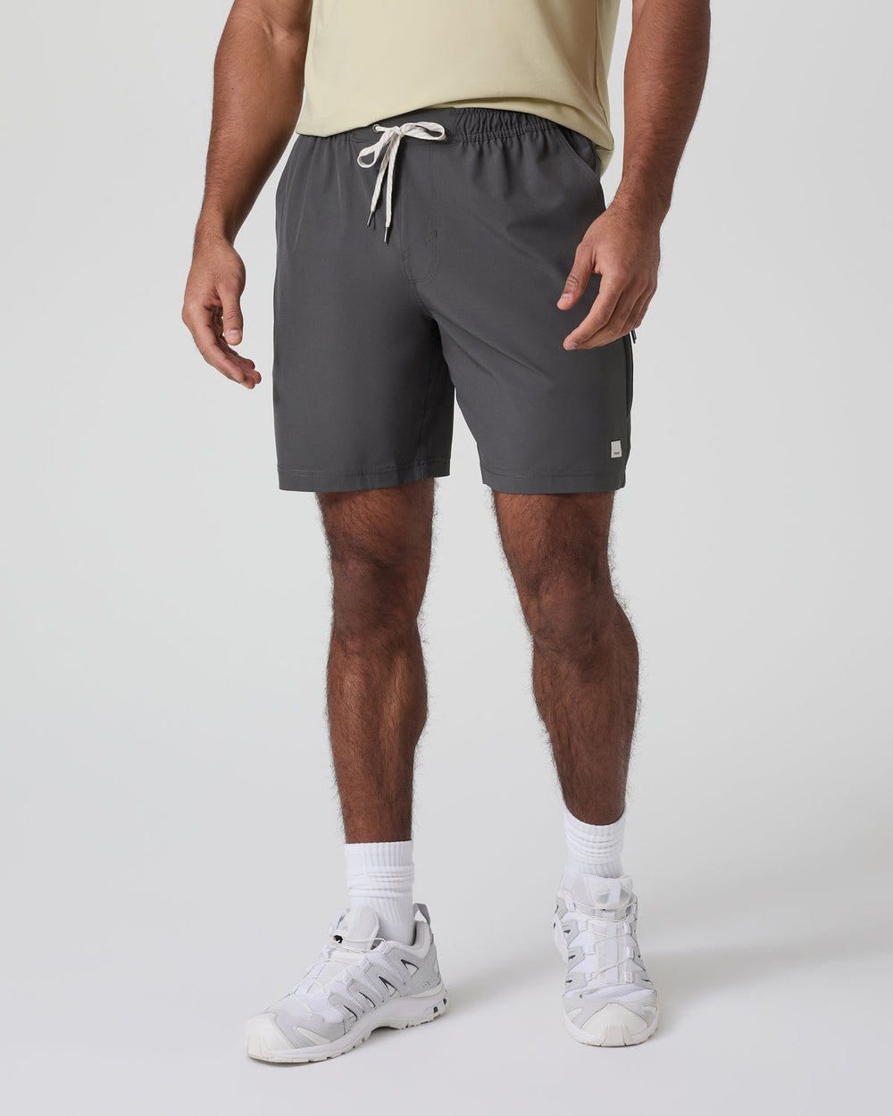 Vuori Banks Session Short 7" Dark Pewter