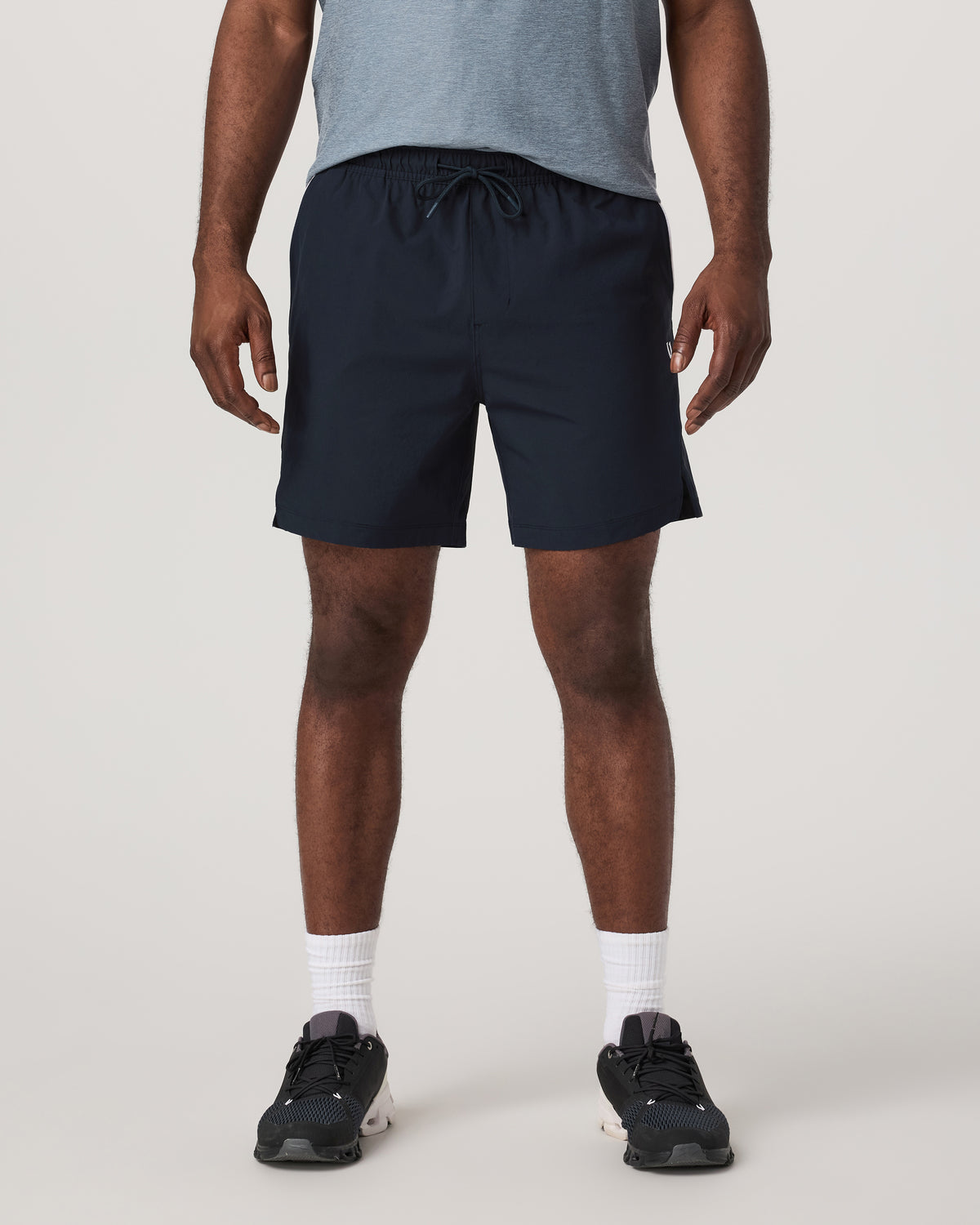 Vuori Crosscourt Short Unlined 7" Men's Navy Tennis Shorts