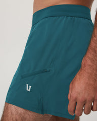 Vuori Qualify Short Lined 5" Men's Deep Sea Training Shorts