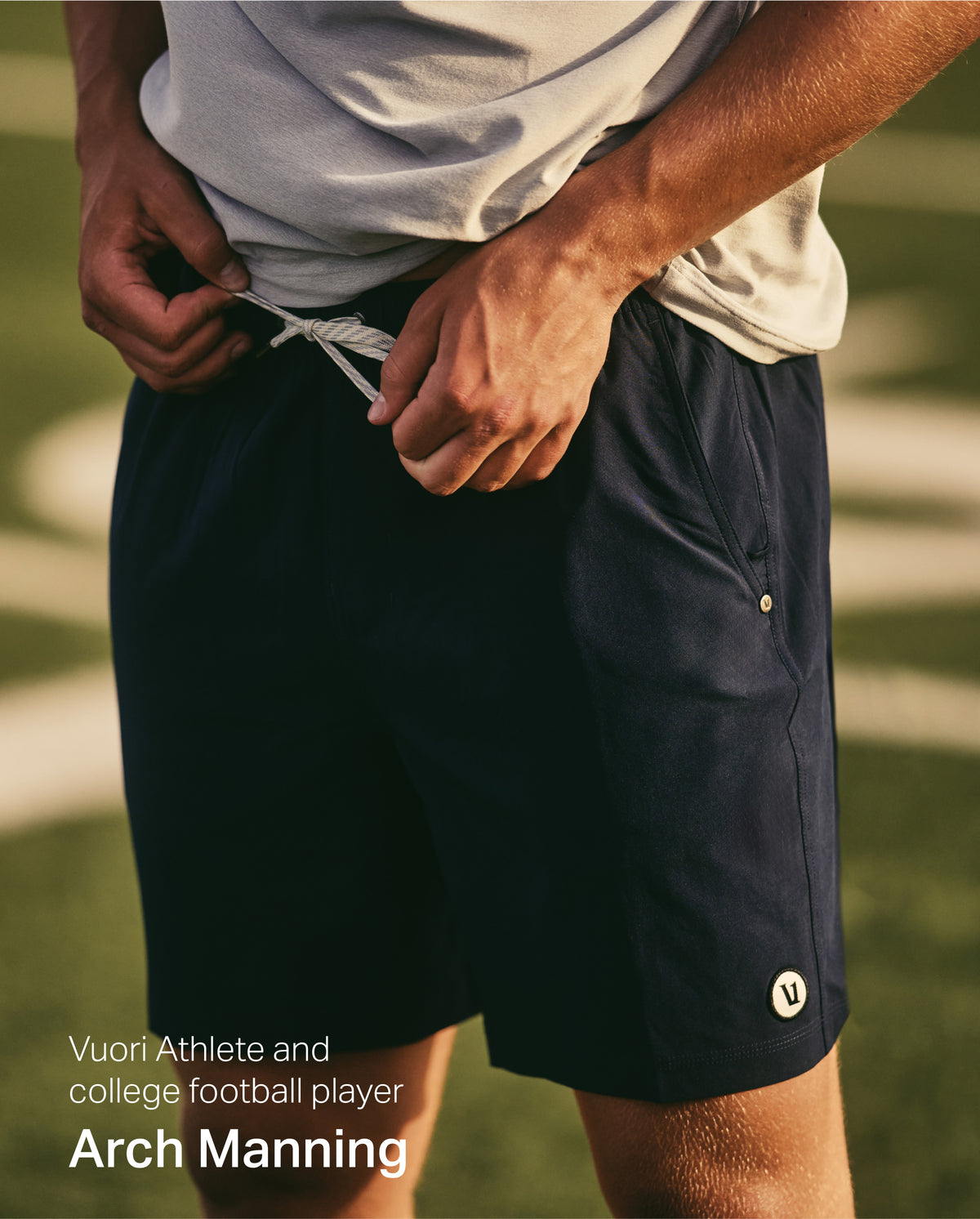 Vuori Kore Short Lined 7" Men's Ink Athletic Shorts