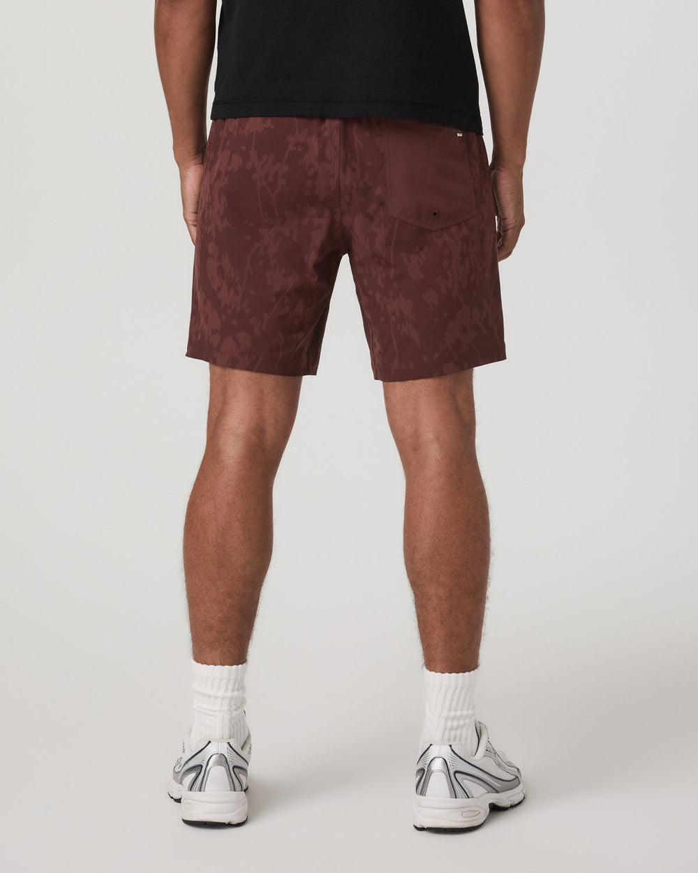 Vuori Kore Short Lined 7" Men's Dark Burnt Sienna Earth Shorts