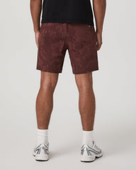 Vuori Kore Short Lined 7" Men's Dark Burnt Sienna Earth Shorts