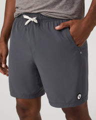 Vuori Kore Short Unlined 7" Charcoal Unlined Athletic Shorts
