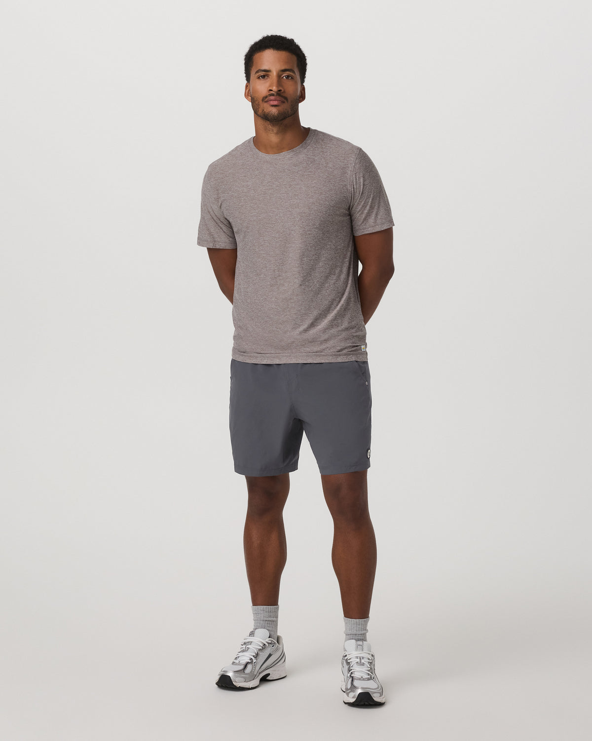 Vuori Kore Short Unlined 7" Charcoal Unlined Athletic Shorts