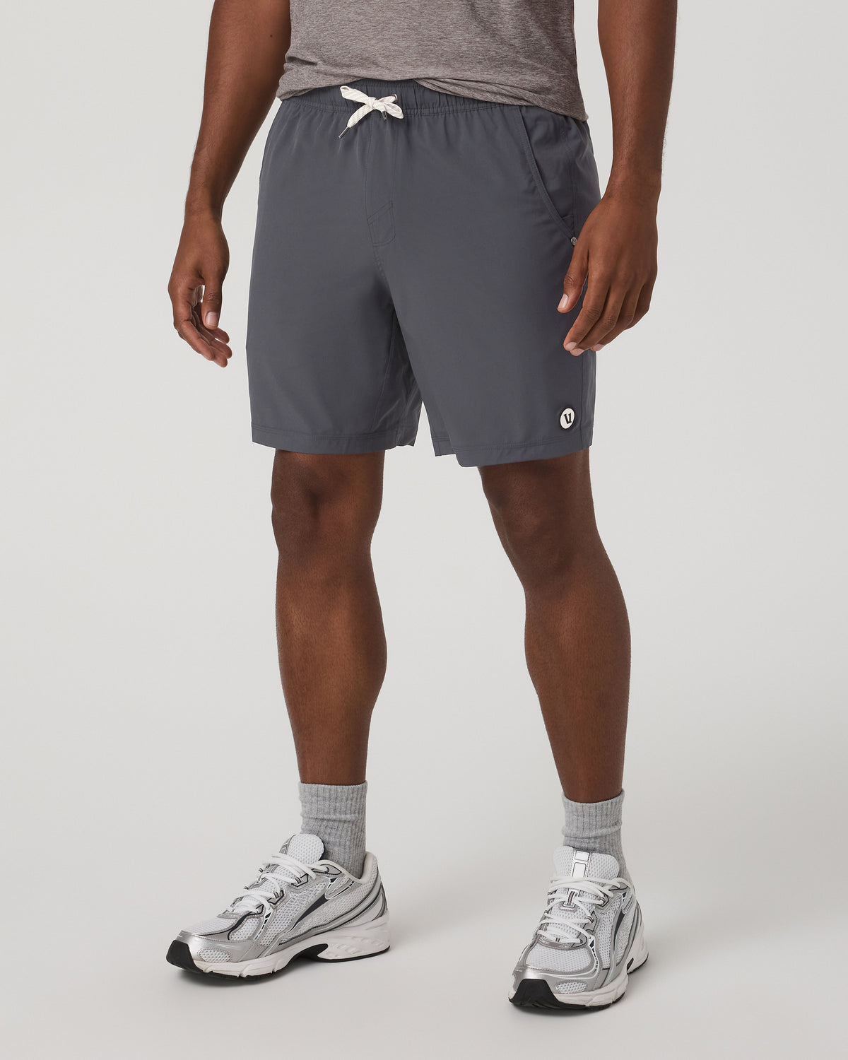 Vuori Kore Short Unlined 7" Charcoal Unlined Athletic Shorts