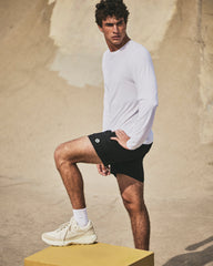 Vuori Kore Short Lined 5" Men's Black 5" Athletic Shorts