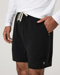 Vuori Ponto Performance Short 7" Black Heather