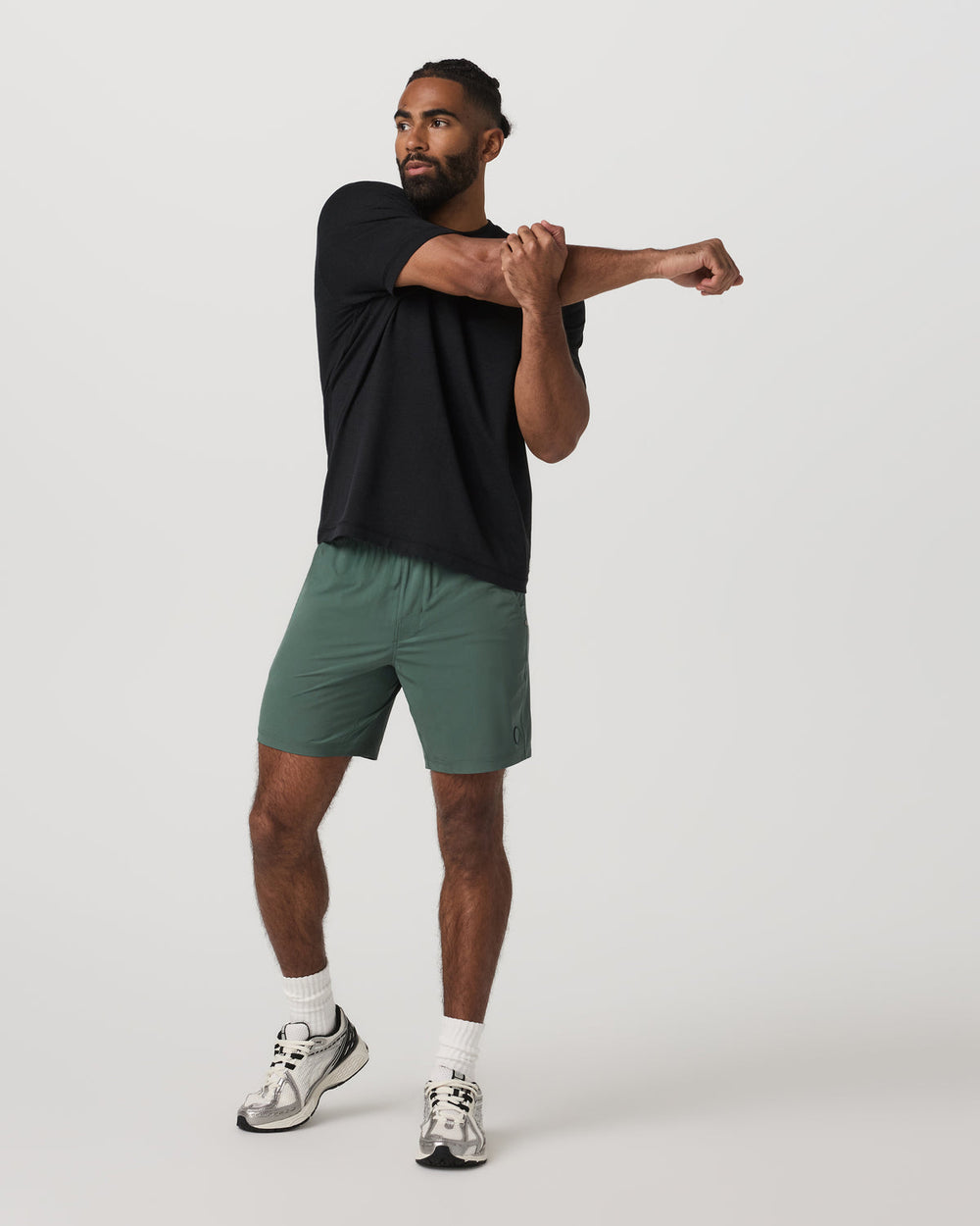 Vuori Kore Short Unlined 7" Men's Agate Green Tonal Shorts