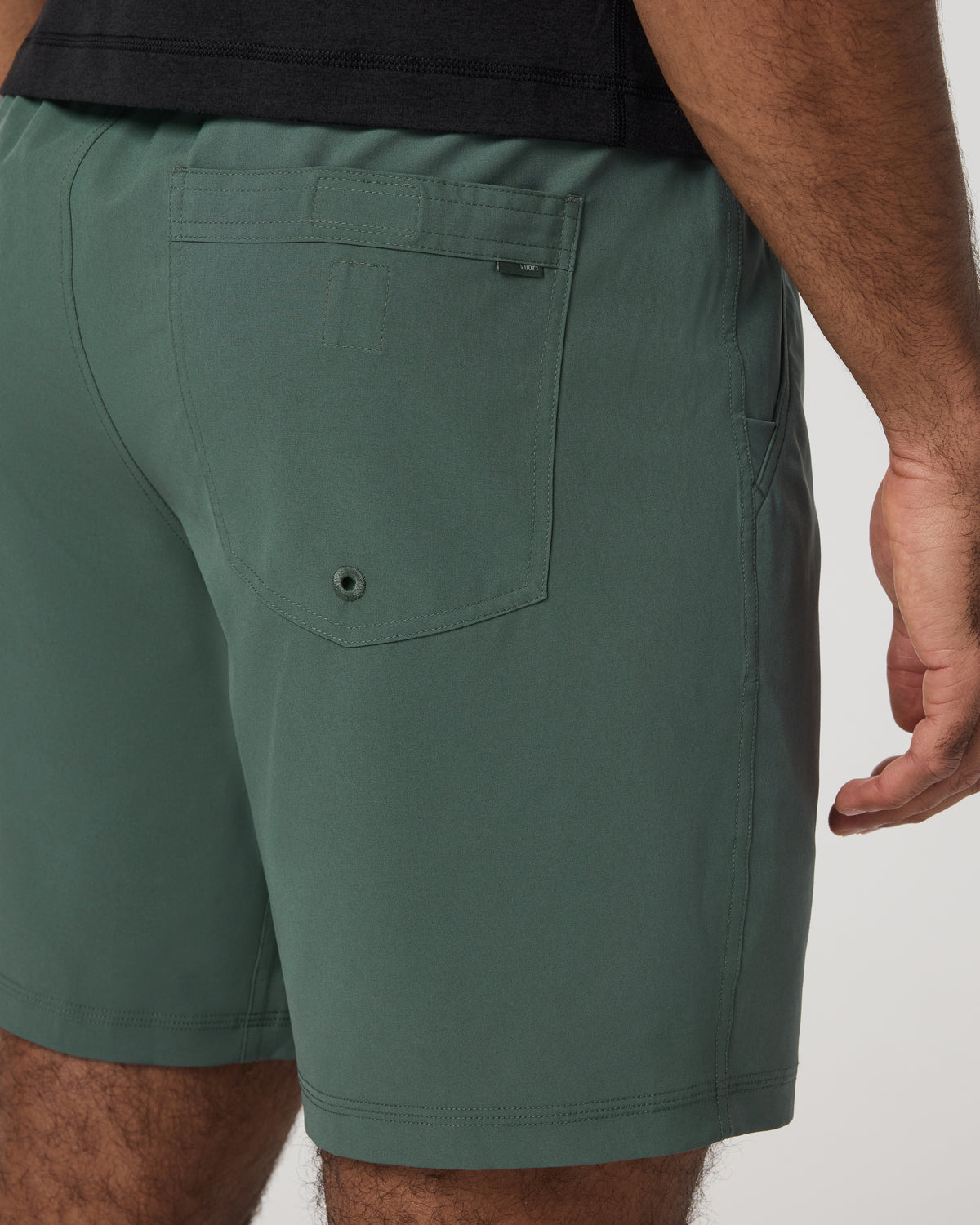 Vuori Kore Short Unlined 7" Men's Agate Green Tonal Shorts