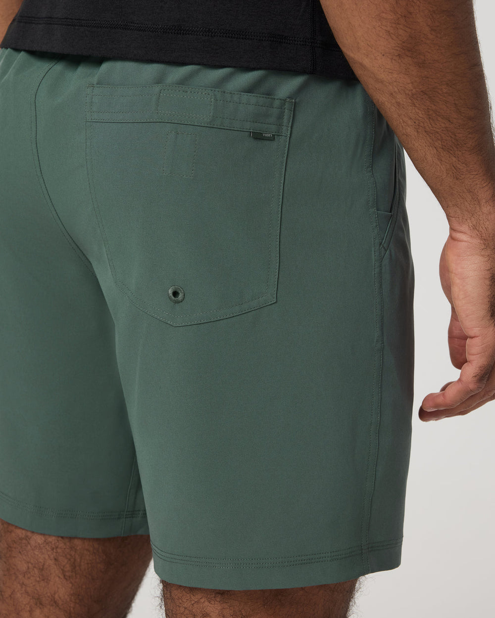 Vuori Kore Short Unlined 7" Men's Agate Green Tonal Shorts