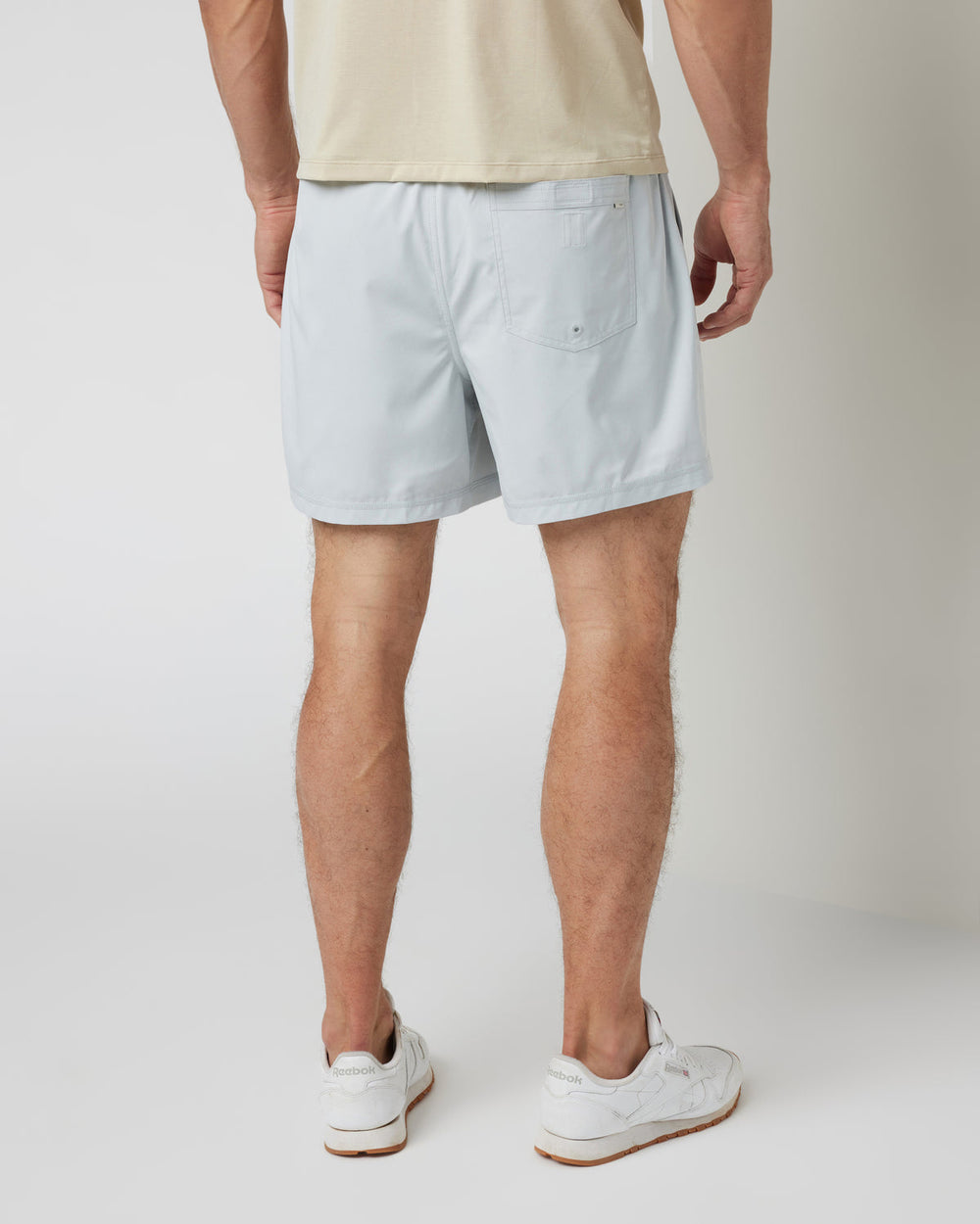 Vuori Kore Short Lined 5" Men's Sky Grey Athletic Shorts