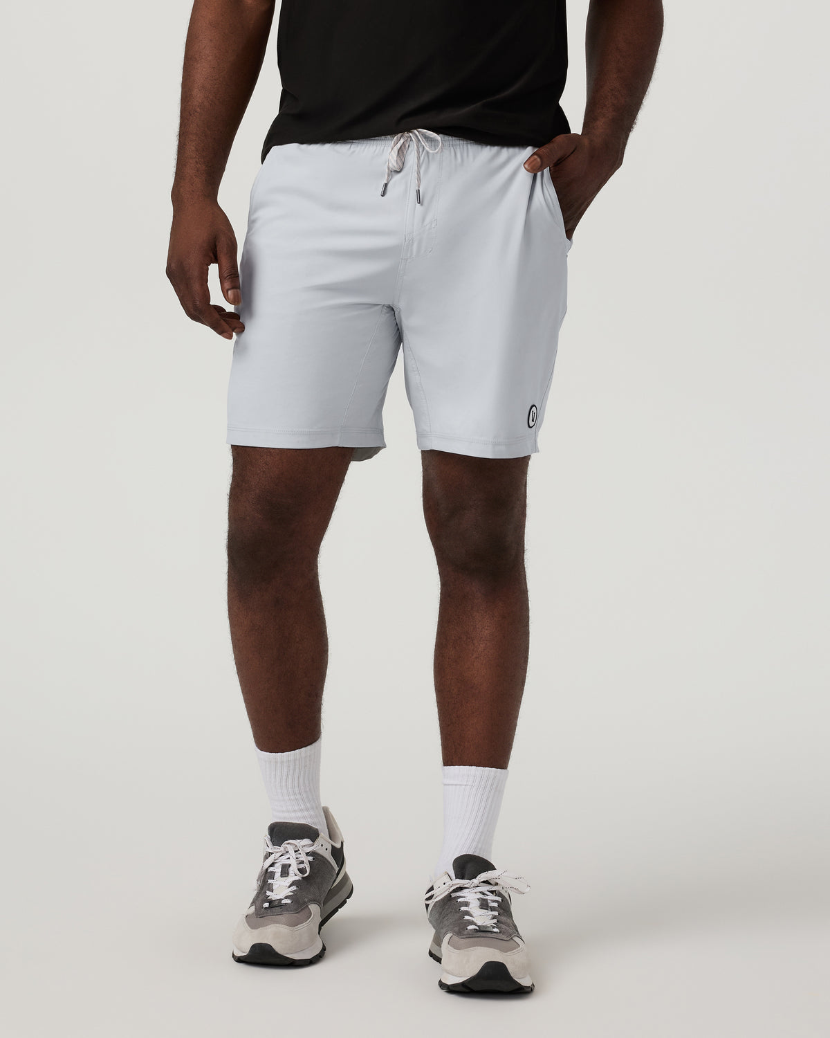 Vuori Kore Short Unlined 7" Sky Grey Unlined Athletic Shorts