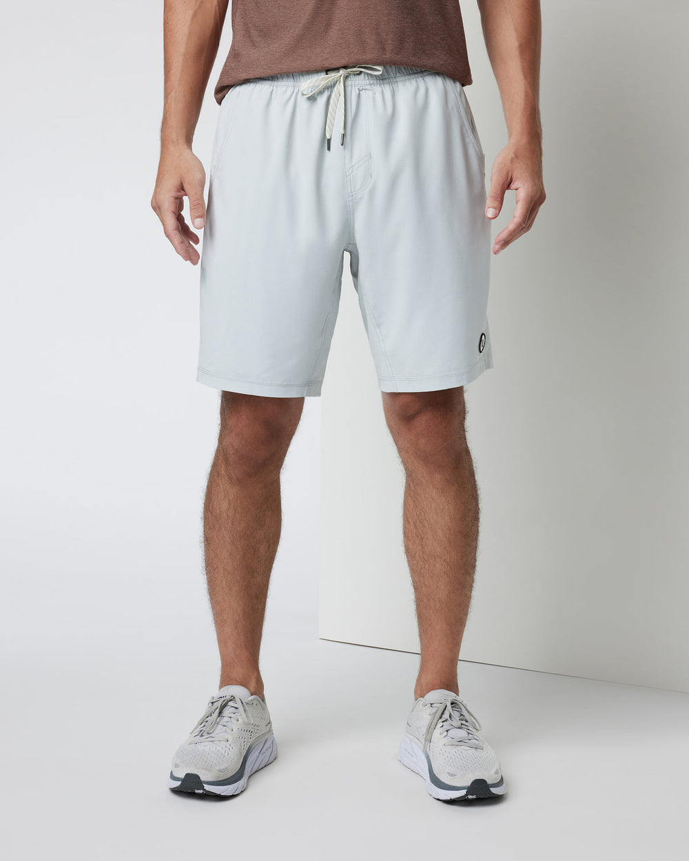 Vuori Kore Short Lined 9" Men's Sky Grey Athletic Shorts