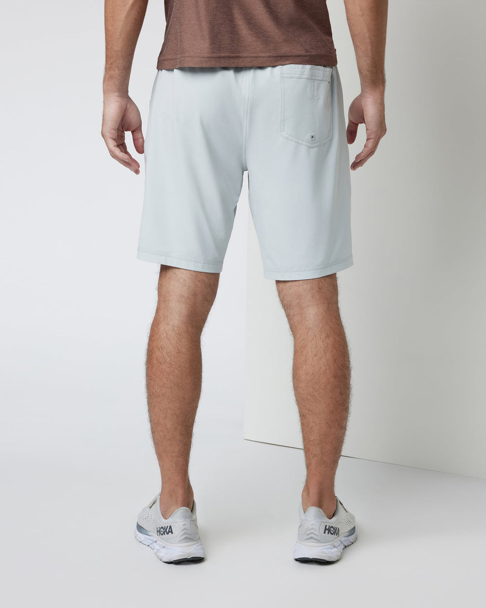 Vuori Kore Short Lined 9" Men's Sky Grey Athletic Shorts