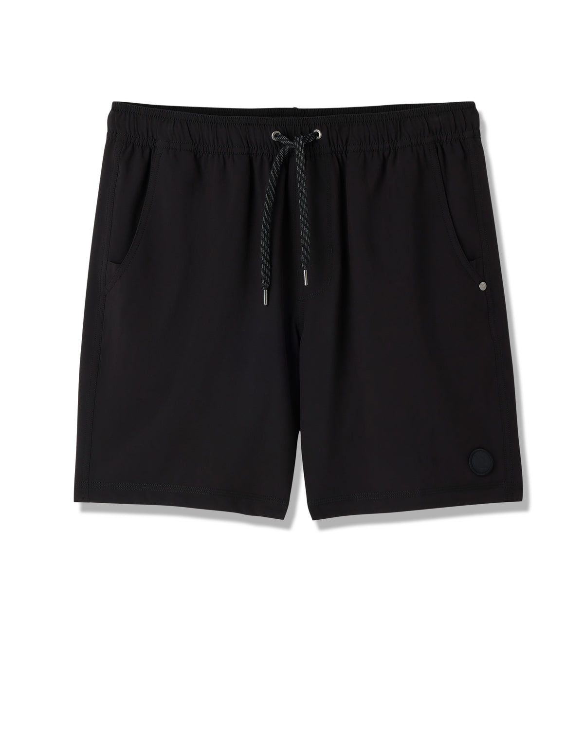 Vuori Kore Short Lined 7" Men's Black Tonal Athletic Shorts