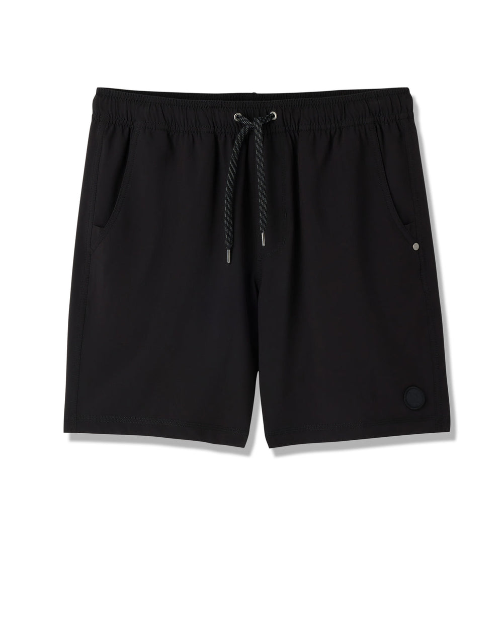 Vuori Kore Short Lined 7" Men's Black Tonal Athletic Shorts