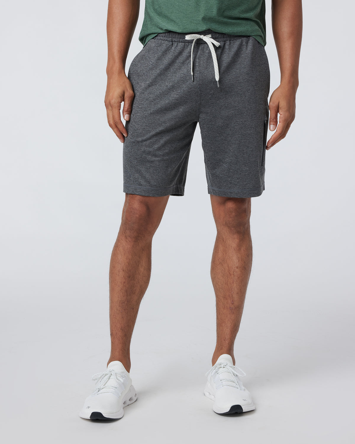Vuori Sunday Performance Short Charcoal Heather