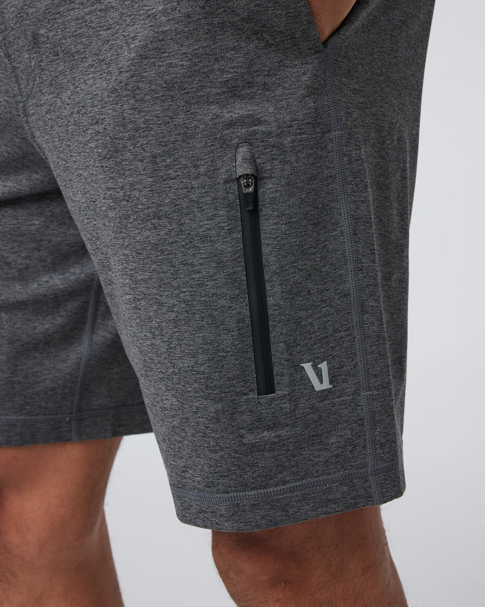 Vuori Sunday Performance Short Charcoal Heather