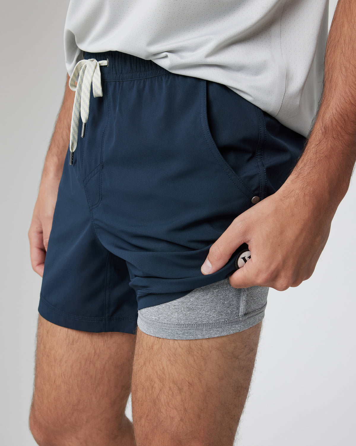 Vuori Kore Short Lined 5" Men's Ink Athletic Shorts