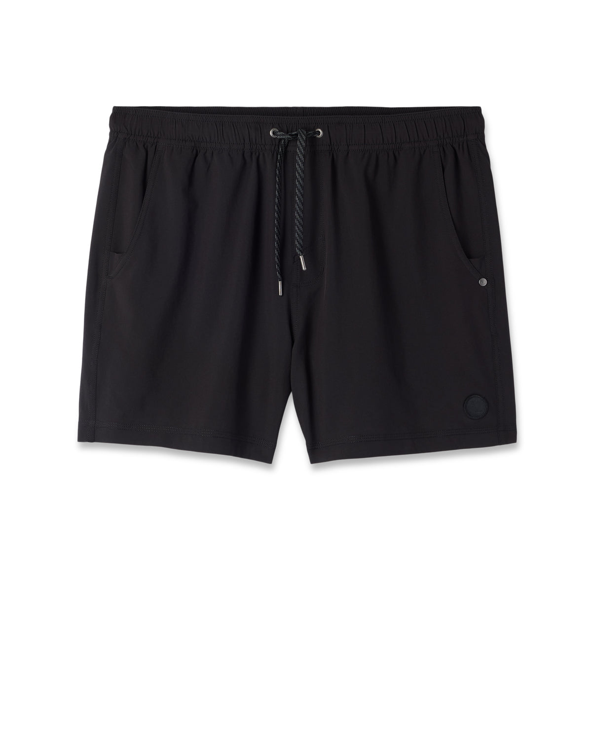 Vuori Kore Short Lined 5" Black Tonal Athletic Shorts