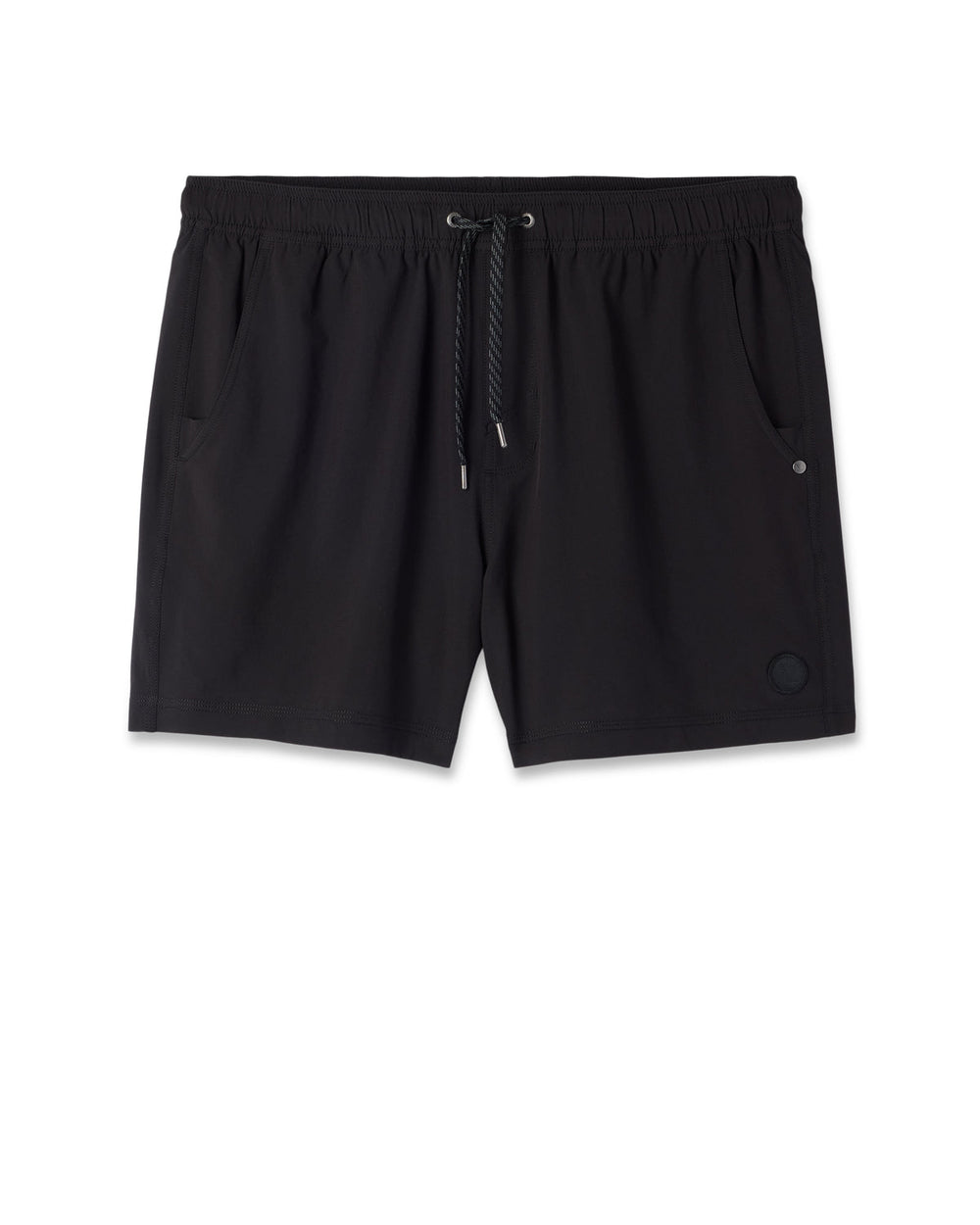 Vuori Kore Short Lined 5" Black Tonal Athletic Shorts