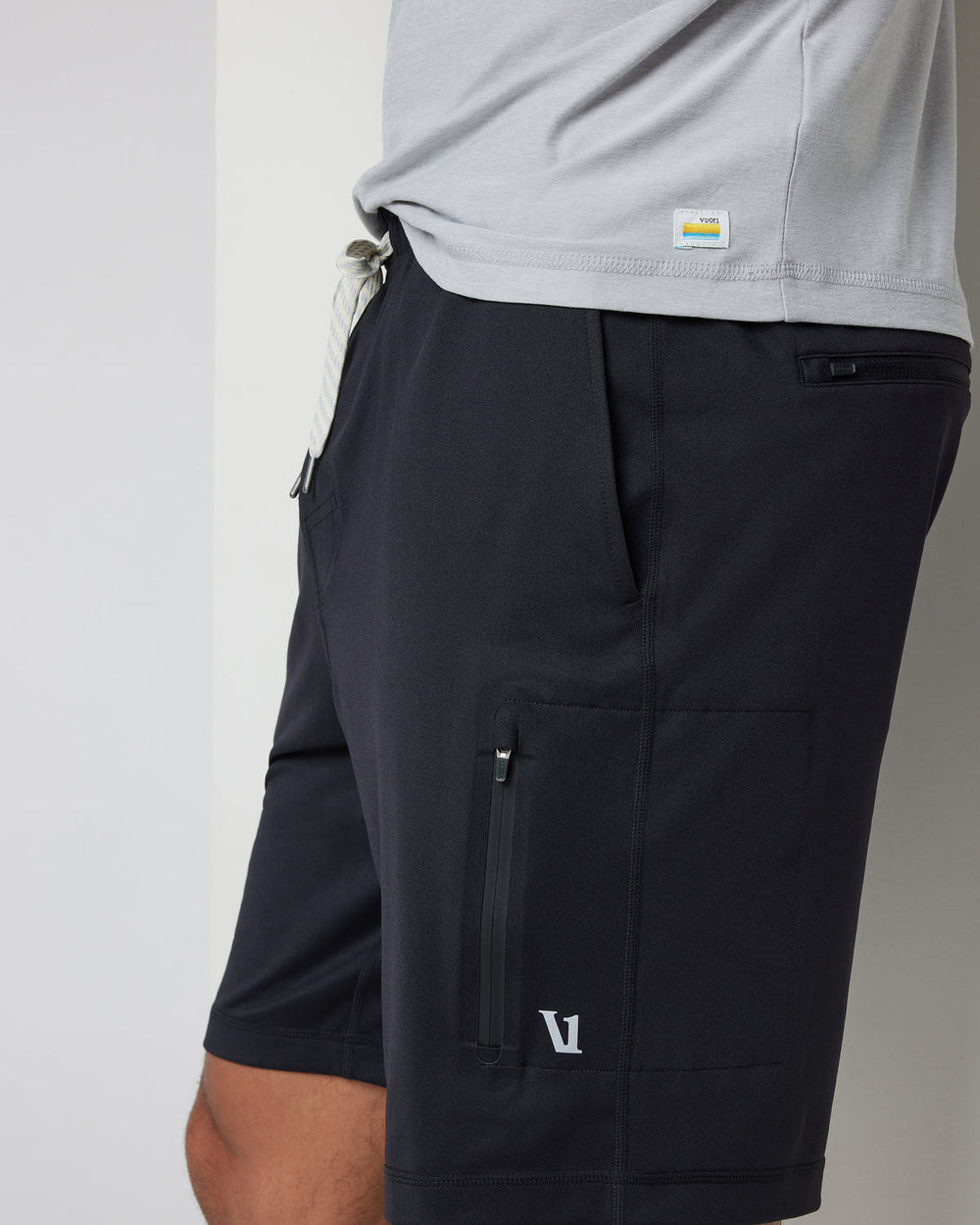 Vuori Sunday Performance Short Men's Black Jogger Shorts