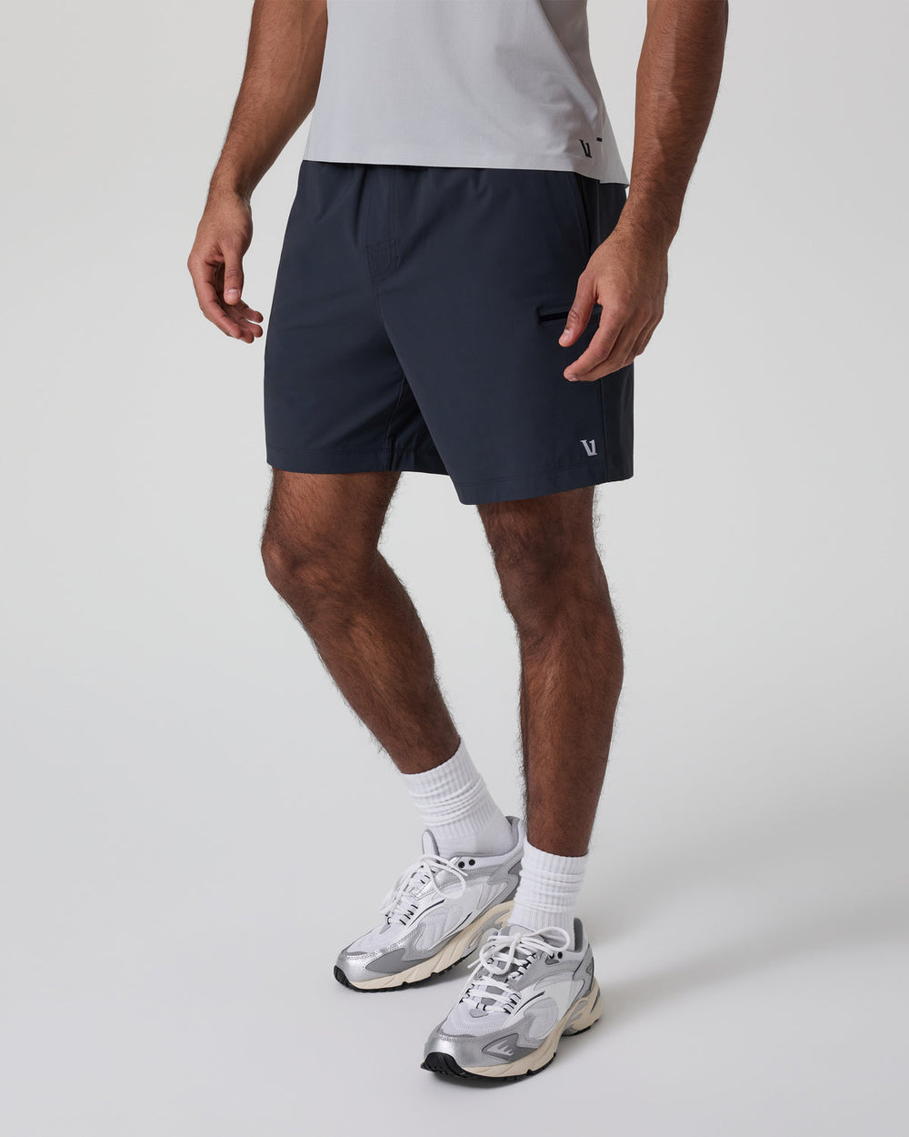 Vuori Fleet Sport Short Unlined Classic Fit 7" Navy
