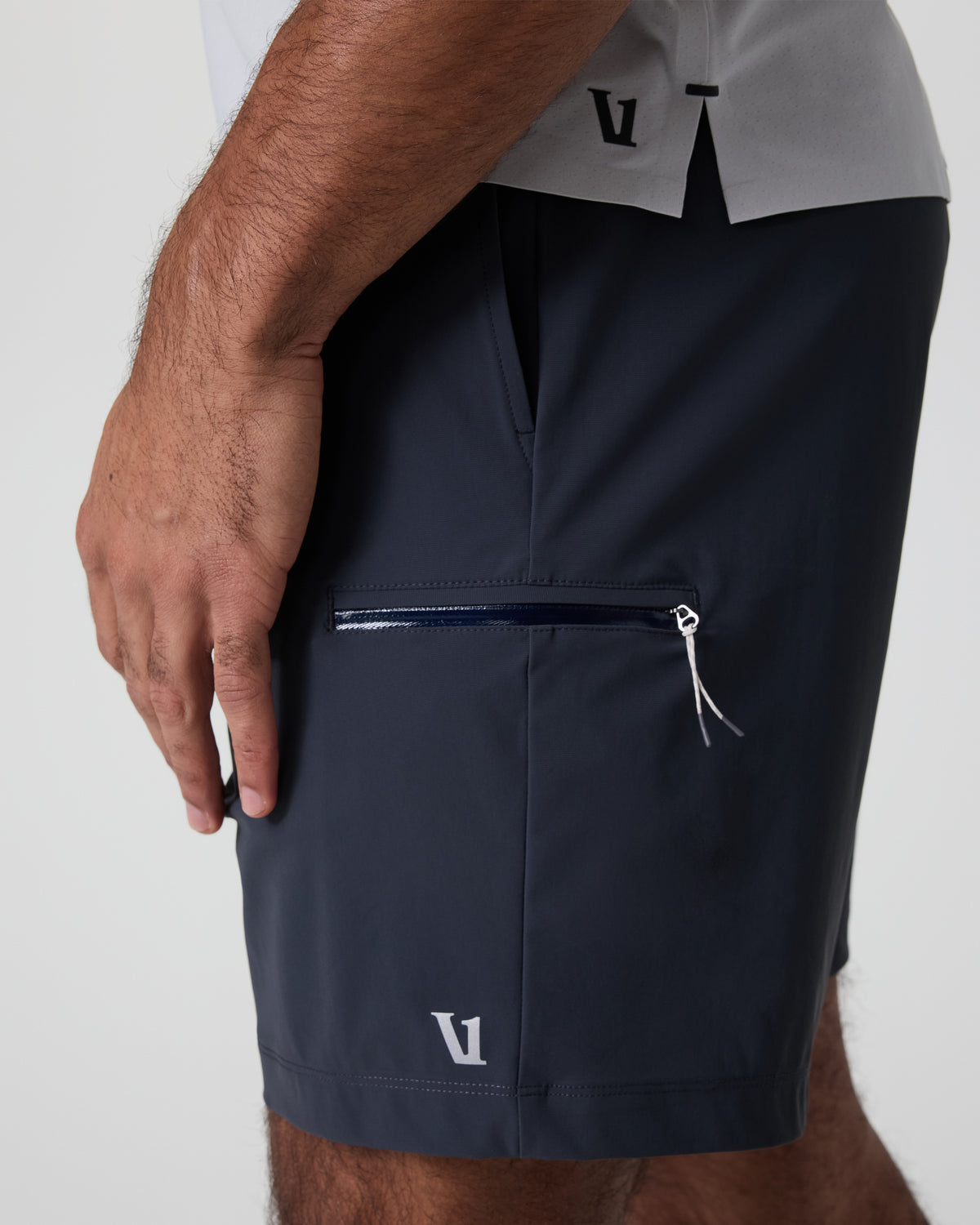 Vuori Fleet Sport Short Unlined Classic Fit 7" Navy