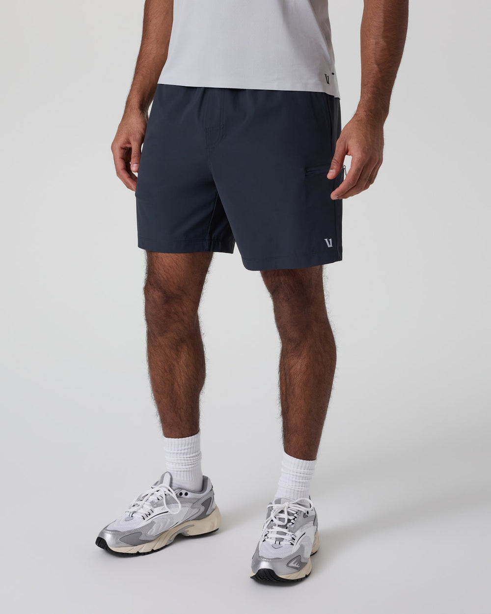 Vuori Fleet Sport Short Unlined Classic Fit 7" Navy