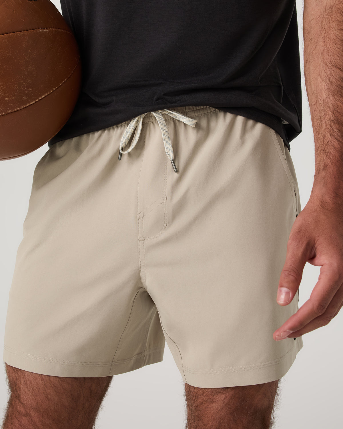 Vuori Kore Short Unlined 5" Men's Toast Athletic Fit Shorts