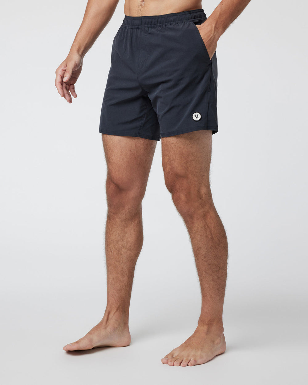 Vuori Maverick Volley Short Men's Black Hybrid Shorts