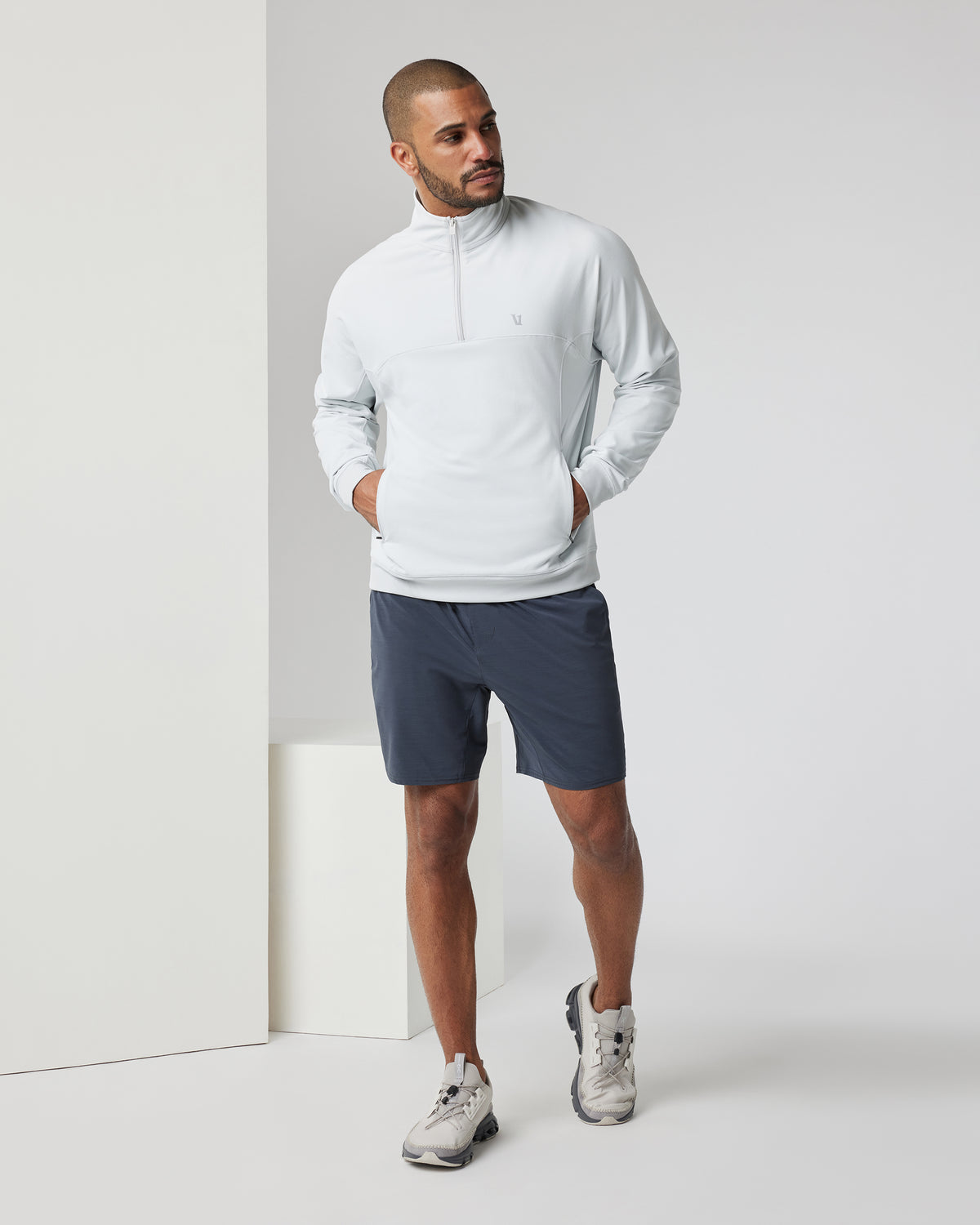 Vuori Elevate Kore Short Lined 7" Men's Navy Performance Shorts