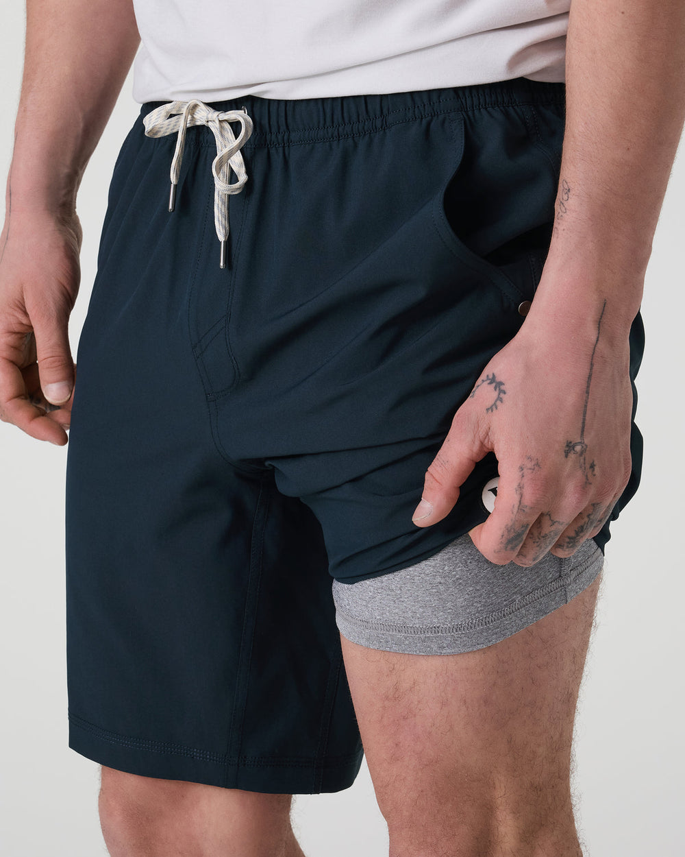 Vuori Kore Short Lined 9" Men's Ink Athletic Shorts